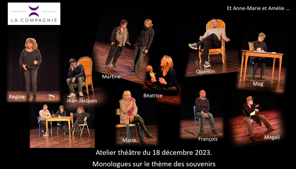 Dernier atelier de l'année La Compagnie